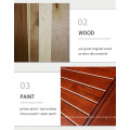 Traditional Wood Grain Doors For Hotels Room Internal Door Manufacture GO-RG